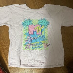 MTV Kids' Light Pink Spring Break T-Shirt